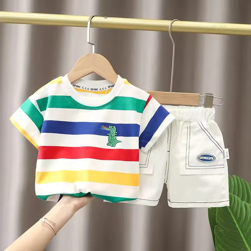 Kids' Polo Set – T-shirt and Pants