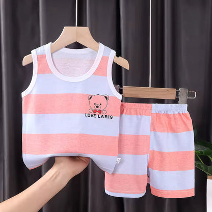 Kids' Summer Outfit – Vest and Pants