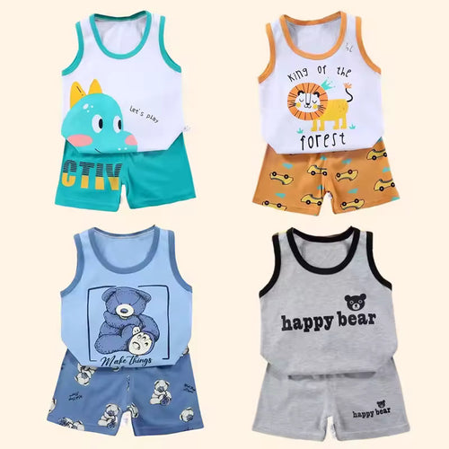 Kids' Summer Outfit – Vest and Pants