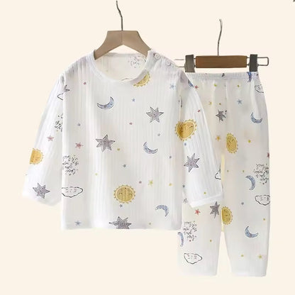 Kids' Cotton Set – Long-Sleeve Sleepwear