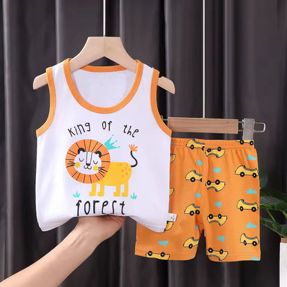 Kids' Summer Outfit – Vest and Pants