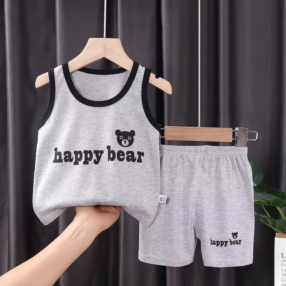Kids' Summer Outfit – Vest and Pants