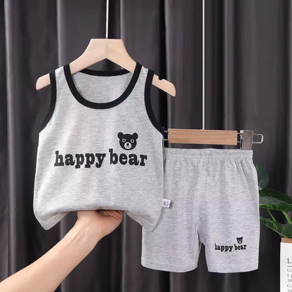 Kids' Summer Outfit – Vest and Pants