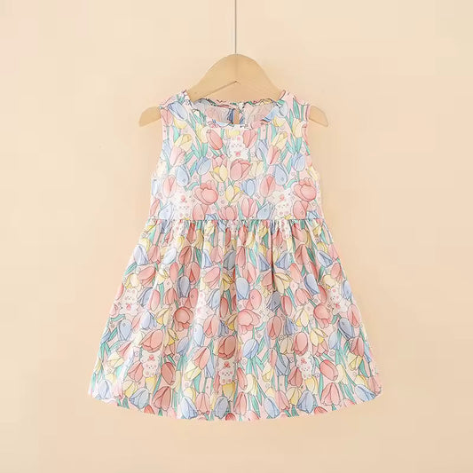 Girl's cotton dress